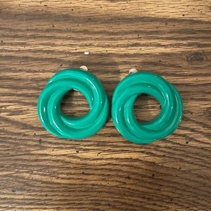 1950s vintage clip-on earrings